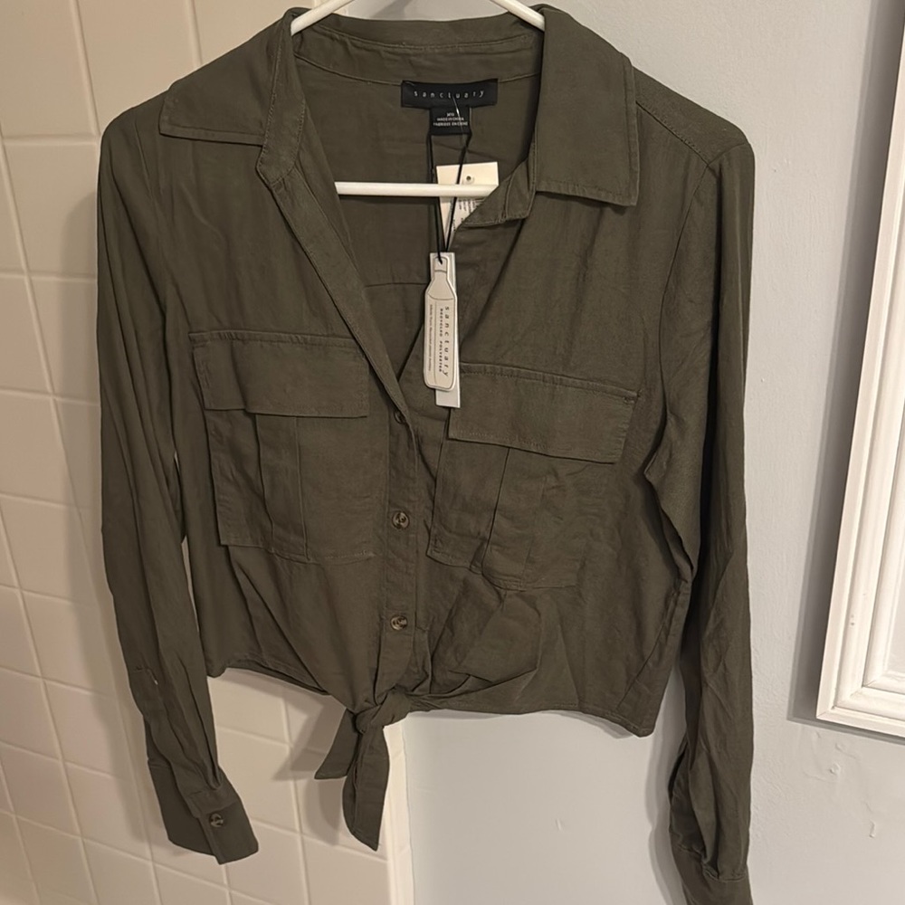 Sanctuary Olive Top